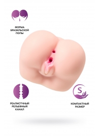 Реалистичный мастурбатор Paula с 2 любовными тоннелями - ToyFa - в Омске купить с доставкой