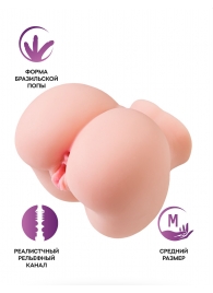 Реалистичный мастурбатор Giovanna - ToyFa - в Омске купить с доставкой