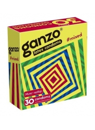 Микс-набор из 30 презервативов Ganzo Mixed - Ganzo - купить с доставкой в Омске