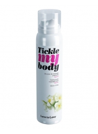 Массажная хрустящая пенка Tickle My Body Monoi с ароматом моной - 150 мл. - Love to Love - купить с доставкой в Омске