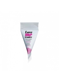 Съедобное согревающее массажное масло Love Me Tender Cotton Candy с ароматом сладкой ваты - 10 мл. - Love to Love - купить с доставкой в Омске