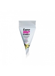 Съедобное согревающее массажное масло Love Me Tender Vanilla с ароматом ванили - 10 мл. - Love to Love - купить с доставкой в Омске