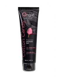 Интимный гель на водной осное Lube Tube Cotton Candy со вкусом сахарной ваты - 100 мл. - ORGIE - купить с доставкой в Омске
