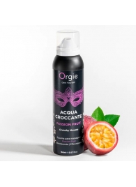 Хрустящая пенка для массажа Acqua Croccante Passion Fruit - 150 мл. - ORGIE - купить с доставкой в Омске