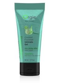 Съедобный интимный гель Orgie Lube Tube Cocktail Caipirinha - 50 мл. - ORGIE - купить с доставкой в Омске