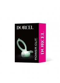 Светящееся в темноте эрекционное виброкольцо Power Clit - Dorcel - в Омске купить с доставкой