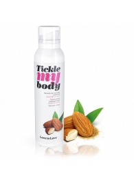 Массажная хрустящая пенка Tickle My Body Sweet Almonds с ароматом миндаля - 150 мл. - Love to Love - купить с доставкой в Омске