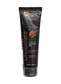 Интимный гель на водной основе Lube Tube Chocolate с шоколадным вкусом - 100 мл. - ORGIE - купить с доставкой в Омске