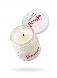 Массажная свеча Сoconut Cream - 35 мл. - Pecado - купить с доставкой в Омске