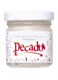 Массажная свеча Сoconut Cream - 35 мл. - Pecado - купить с доставкой в Омске