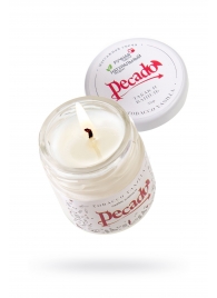 Массажная свеча Tobacco Vanilla - 35 мл. - Pecado - купить с доставкой в Омске
