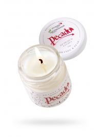 Массажная свеча Brandy   Pear - 35 мл. - Pecado - купить с доставкой в Омске