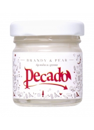 Массажная свеча Brandy   Pear - 35 мл. - Pecado - купить с доставкой в Омске