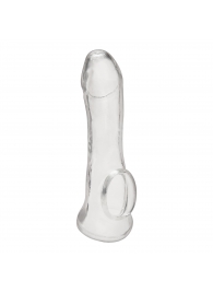 Прозрачная насадка на пенис Transparent Penis Enhancing Sleeve Extension - 15,9 см. - BlueLine - в Омске купить с доставкой