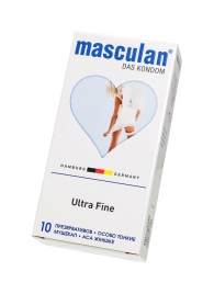 Ультратонкие презервативы Masculan Ultra Fine с обильной смазкой - 10 шт. - Masculan - купить с доставкой в Омске