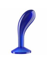 Синяя анальная втулка Flawless Clear Prostate Plug 6.0 - 15 см. - Lovetoy - в Омске купить с доставкой