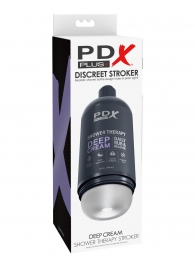 Мастурбатор в бутылке Shower Therapy Deep Cream - Pipedream - в Омске купить с доставкой