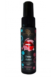 Спрей для горла Deep Throat с десенсибилизирующим эффектом и вкусом бабл-гам - 50 мл. - БиоМед - купить с доставкой в Омске
