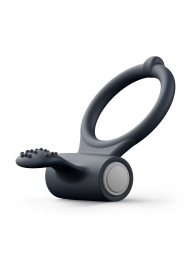 Черное эрекционное кольцо Power Clit - Dorcel - в Омске купить с доставкой