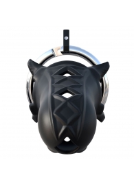 Черный замок верности Extreme Silicone Cock Blocker - Pipedream - купить с доставкой в Омске