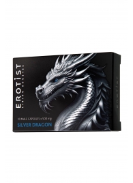 Капсулы для мужчин Erotist Silver Dragon для усиления эрекции - 10 капсул - Erotist Libido Booster - купить с доставкой в Омске