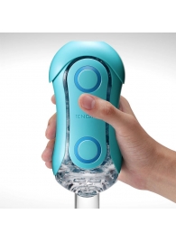 Голубой мастурбатор Tenga Flip ORB Ocean - Tenga - в Омске купить с доставкой