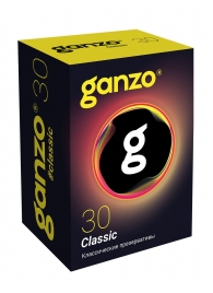 Классические презервативы с обильной смазкой Ganzo Classic - 30 шт. - Ganzo - купить с доставкой в Омске