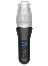 Автоматический мастурбатор Oral Sex Masturbator с функциями ротации, вибрации и фрикций - Secwell - в Омске купить с доставкой