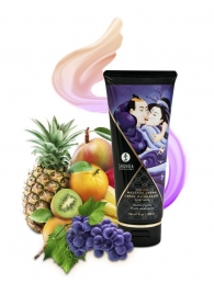 Массажный крем для тела с ароматом экзотических фруктов Exotic fruits - 200 мл. - Shunga - купить с доставкой в Омске