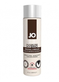 Водно-масляный лубрикант с разогревающим эффектом Hybrid Lubricant WARMING - 120 мл. - System JO - купить с доставкой в Омске