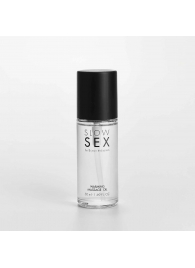 Съедобное cогревающее массажное масло Slow Sex - 50 мл. - Bijoux Indiscrets - купить с доставкой в Омске