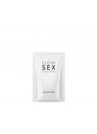 Полоски для орального секса Slow Sex Oral Sex Strips - 7 шт. - Bijoux Indiscrets - купить с доставкой в Омске