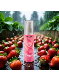 Съедобное массажное масло Kiss Land Strawberry Jam - 75 мл. - THE LUFF - купить с доставкой в Омске