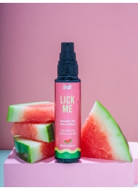 Гель Lick Me с согревающим эффектом и ароматом арбуза - 50 мл. - INTT - купить с доставкой в Омске
