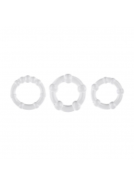 Набор из 3 эрекционных колец Erection Rings Set - Selopa - в Омске купить с доставкой