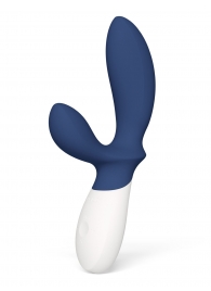 Синий вибромассажер простаты Lelo Loki Wave 2 - 19,6 см. - Lelo - в Омске купить с доставкой