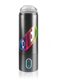 Перезаряжаемый мастурбатор-ротик Extreme Toyz Rechargeable Roto-Bator Mouth - Pipedream - в Омске купить с доставкой