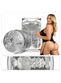 Прозрачный двусторонний мастурбатор Fleshlight Quickshot Mia Malkova - Fleshlight - в Омске купить с доставкой