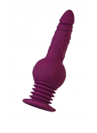 Фиолетовая мини-машина для секса Striker с пультом ДУ - 23,5 см. - ToyFa - купить с доставкой в Омске