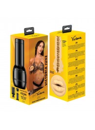 Мастурбатор-ротик Kiiroo Feel Victoria Mouth - Kiiroo - в Омске купить с доставкой