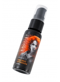 Гель с эффектом вибрации Volcano Of Passion со вкусом вишни - 25 мл. - Erotist Lubricants - купить с доставкой в Омске