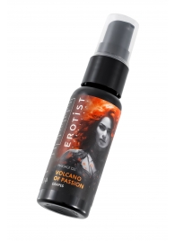 Гель с эффектом вибрации Volcano Of Passion со вкусом винограда - 25 мл. - Erotist Lubricants - купить с доставкой в Омске