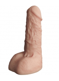 Телесный фаллоудлинитель с мошонкой Cock Next - 17 см. - LOVETOY (А-Полимер) - в Омске купить с доставкой