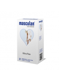 Особо тонкие презервативы Masculan Ultra Fine - 21 шт. - Masculan - купить с доставкой в Омске