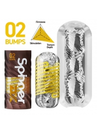 Мастурбатор Tenga Spinner DX 02 Bumps - Tenga - в Омске купить с доставкой