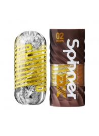 Мастурбатор Tenga Spinner DX 02 Bumps - Tenga - в Омске купить с доставкой