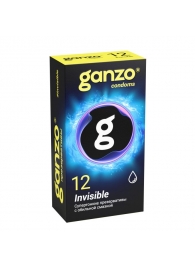 Супертонкие презервативы Ganzo Invisible - 12 шт. - Ganzo - купить с доставкой в Омске