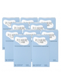 Набор из 10 упаковок ультратонких презервативов Pleasure Lab (по 12 шт.) - Pleasure Lab - купить с доставкой в Омске