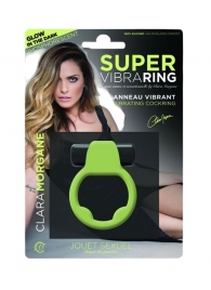 Люминесцентное эрекционное виброкольцо Super - Clara Morgane - в Омске купить с доставкой