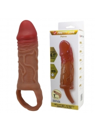 Реалистичная насадка на член Peirre - 15,5 см. - Baile - в Омске купить с доставкой
